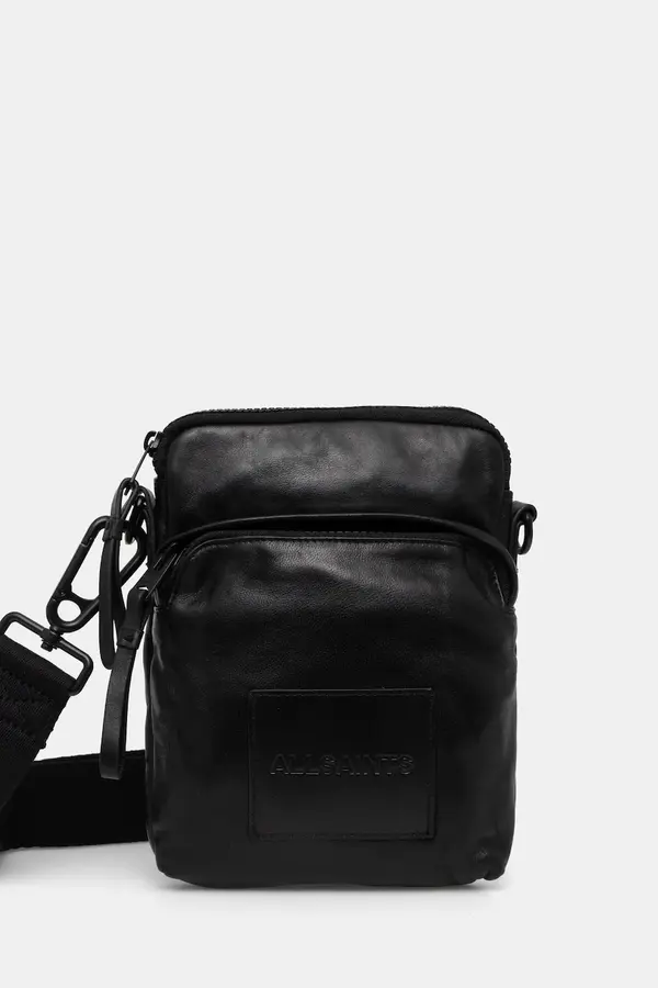 AllSaints Usnjena torbica za okoli pasu AllSaints FALCON