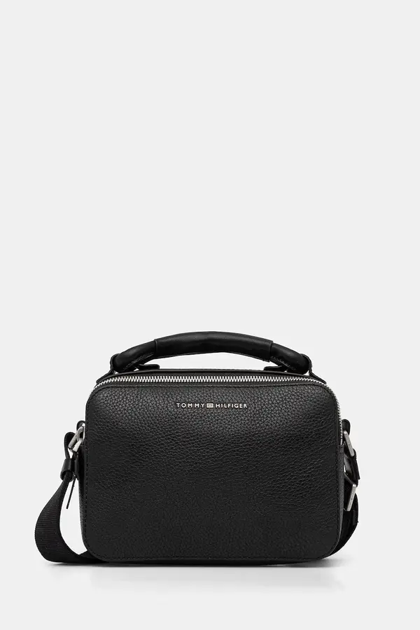 Tommy Hilfiger Usnjena torbica za okoli pasu Tommy Hilfiger