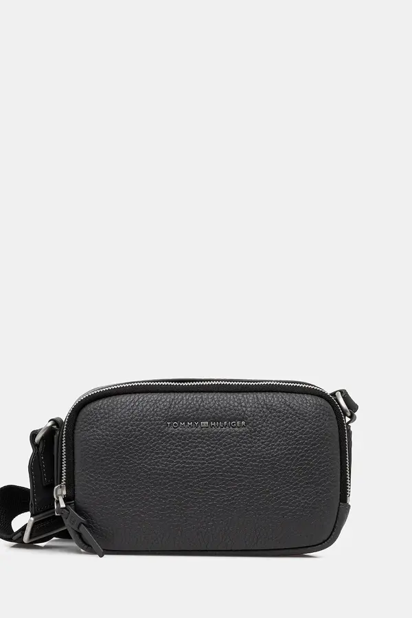 Tommy Hilfiger Usnjena torbica za okoli pasu Tommy Hilfiger