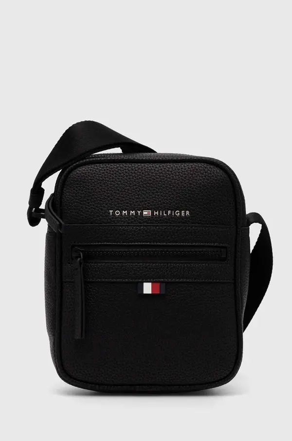 Tommy Hilfiger Usnjena torbica za okoli pasu Tommy Hilfiger