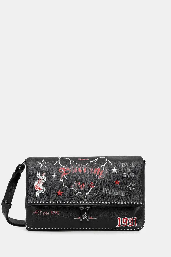 Zadig&Voltaire Usnjena torbica ZADIG&VOLTAIRE