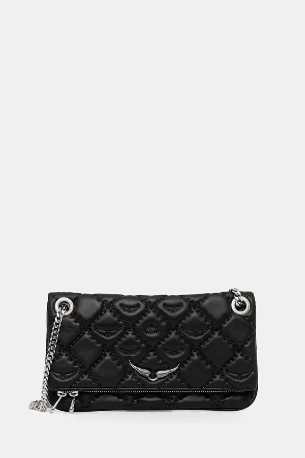 Zadig&Voltaire Usnjena torbica ZADIG&VOLTAIRE