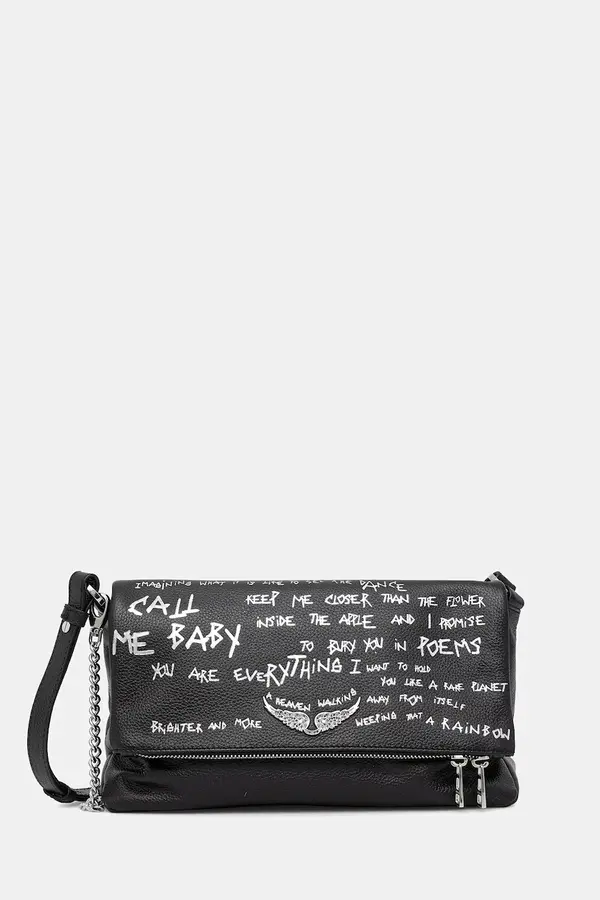 Zadig&Voltaire Usnjena torbica ZADIG&VOLTAIRE