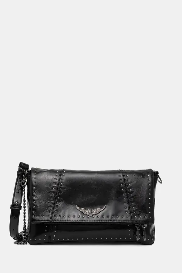 Zadig&Voltaire Usnjena torbica ZADIG&VOLTAIRE