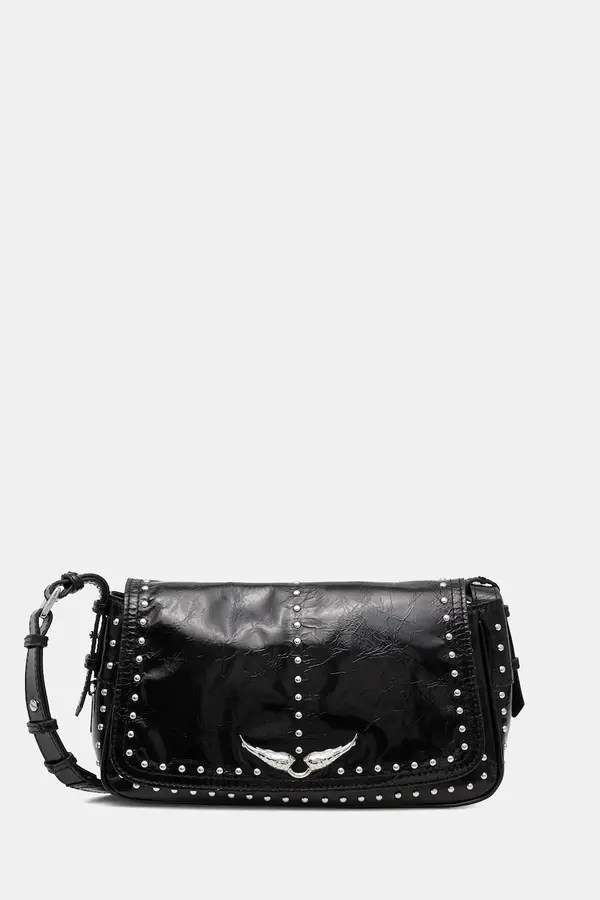 Zadig&Voltaire Usnjena torbica ZADIG&VOLTAIRE