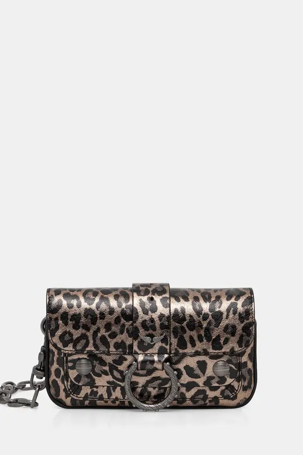 Zadig&Voltaire Usnjena torbica ZADIG&VOLTAIRE
