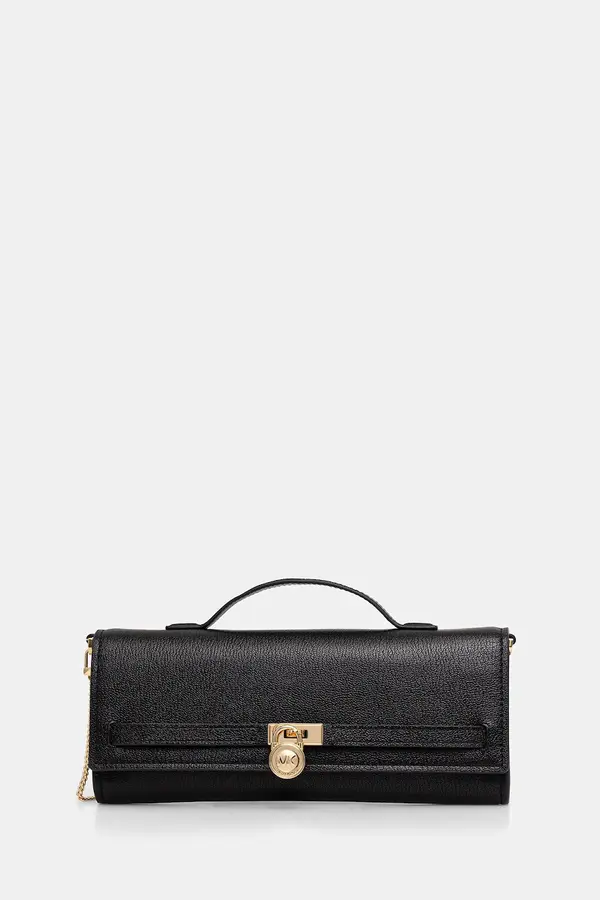 MICHAEL Michael Kors Usnjena večerna torbica MICHAEL Michael Kors