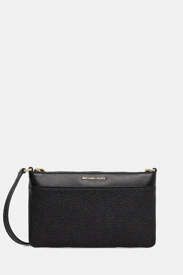 MICHAEL Michael Kors Usnjena večerna torbica MICHAEL Michael Kors