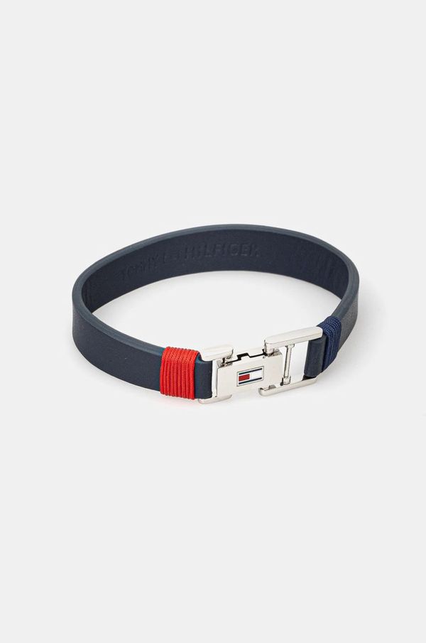 Tommy Hilfiger Usnjena zapestnica Tommy Hilfiger moška, 2790226S