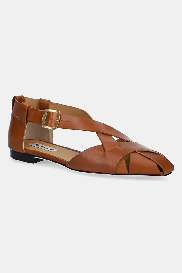 Bally Usnjene balerinke Bally