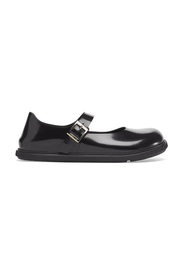 Birkenstock Usnjene balerinke Birkenstock Mantova Droplet Buckle