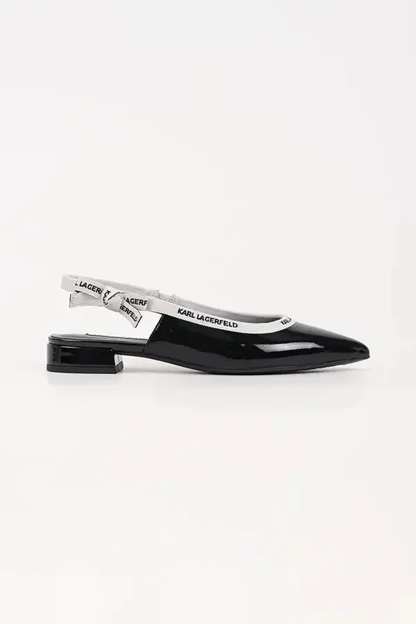 Karl Lagerfeld Usnjene balerinke Karl Lagerfeld KERRIE