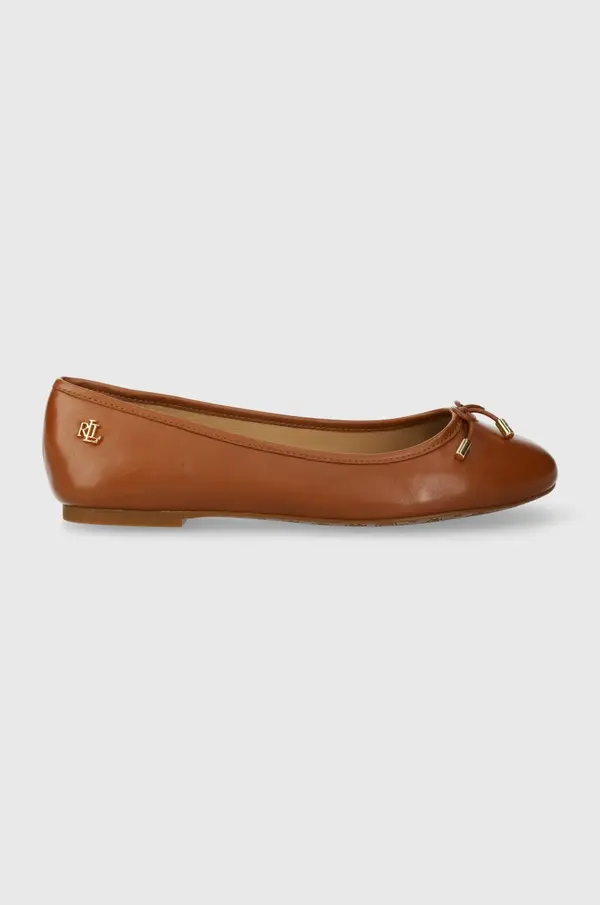 Lauren Ralph Lauren Usnjene balerinke Lauren Ralph Lauren Jayna