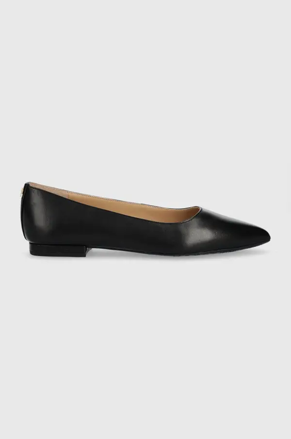 Lauren Ralph Lauren Usnjene balerinke Lauren Ralph Lauren Londyn