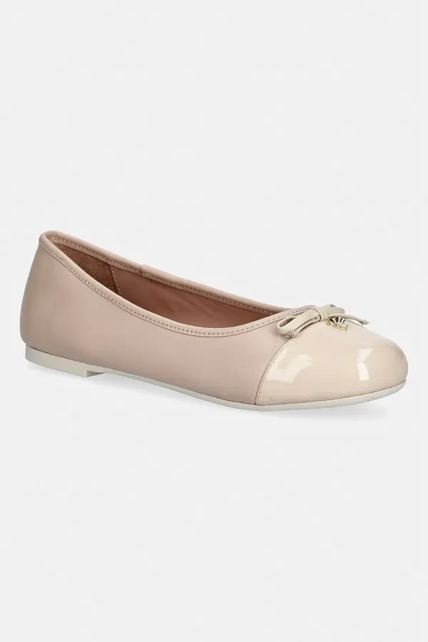 Love Moschino Usnjene balerinke Love Moschino