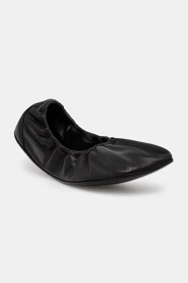 MM6 Maison Margiela Usnjene balerinke MM6 Maison Margiela