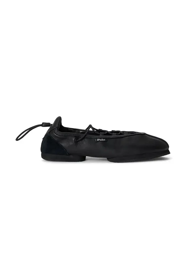 Polo Ralph Lauren Usnjene balerinke Polo Ralph Lauren Ballerina Lace Up