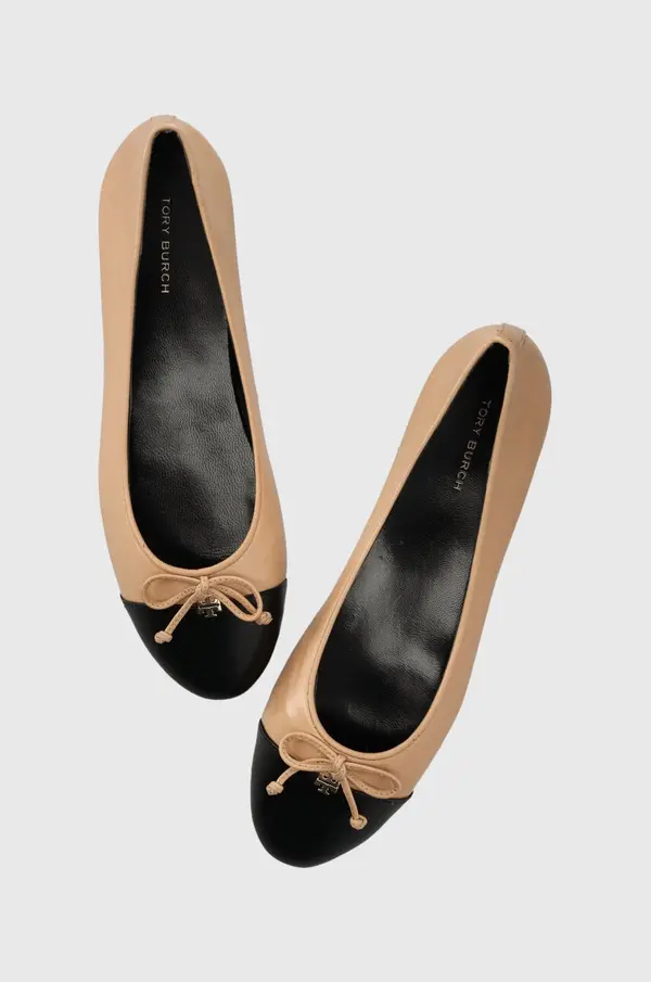 Tory Burch Usnjene balerinke Tory Burch CAP-TOE BALLET