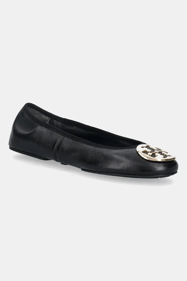 Tory Burch Usnjene balerinke Tory Burch Reva Travel Ballet