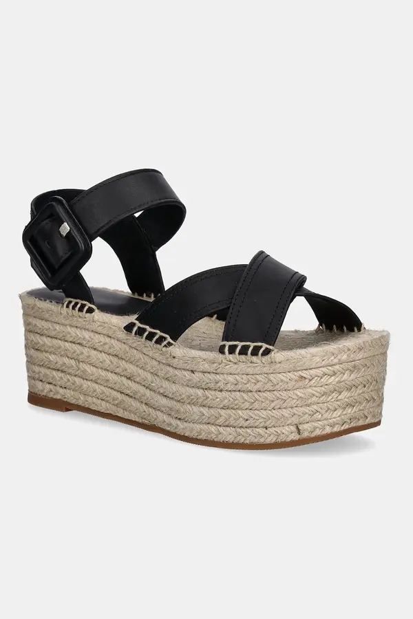 BOSS Usnjene espadrile BOSS Machica