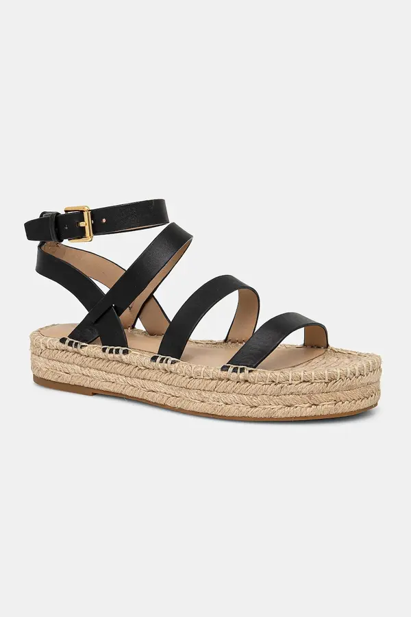 Lauren Ralph Lauren Usnjene espadrile Lauren Ralph Lauren Polly Gldtr
