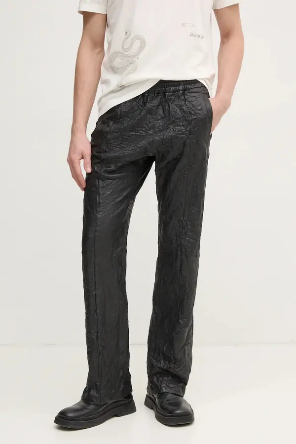 Zadig&Voltaire Usnjene hlače ZADIG&VOLTAIRE