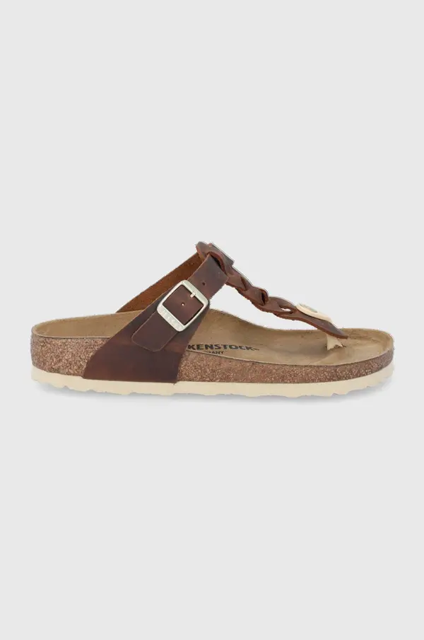 Birkenstock Usnjene japonke Birkenstock Gizeh