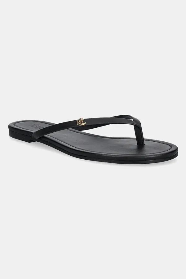 Lauren Ralph Lauren Usnjene japonke Lauren Ralph Lauren Raquel
