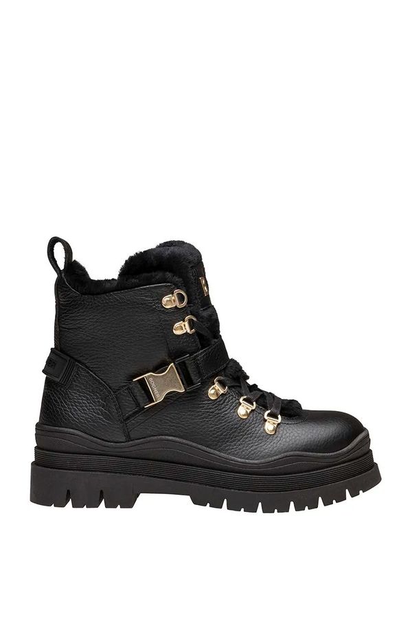 BOGNER Usnjene snežke Bogner AROSA črna barva, 22444723