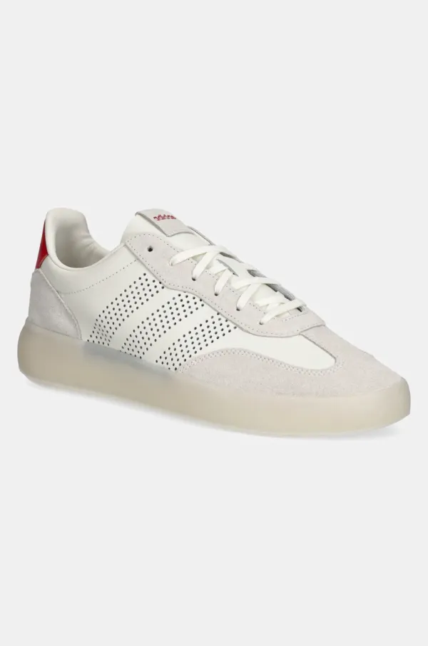 adidas Usnjene superge adidas Barreda Decode V2 siva barva, JP9672