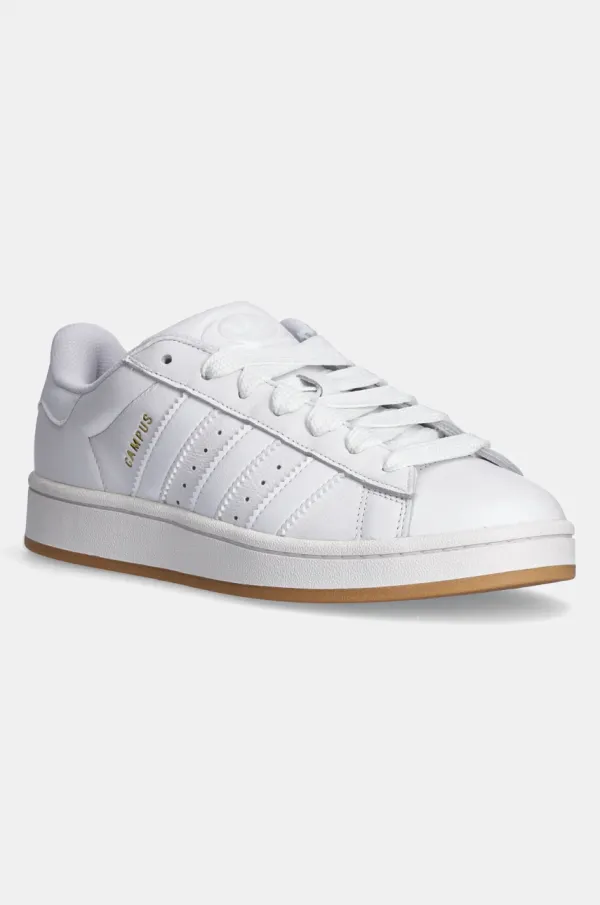 adidas Originals Usnjene superge adidas Originals Campus 00s bela barva, JP9996