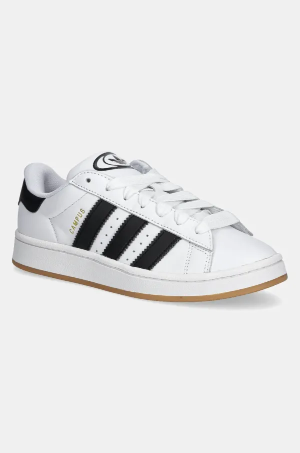 adidas Originals Usnjene superge adidas Originals Campus 00s bela barva, JP9998