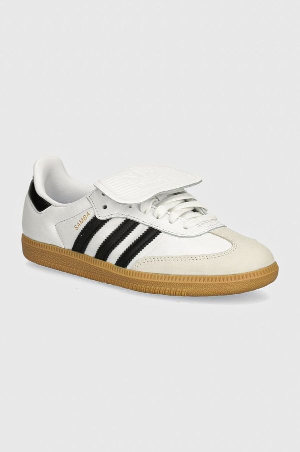 adidas Originals Usnjene superge adidas Originals Samba LT bela barva, IG4279