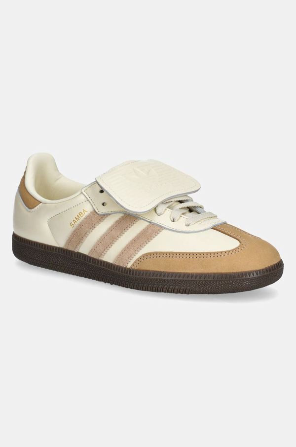 adidas Originals Usnjene superge adidas Originals Samba LT bež barva, JH5706
