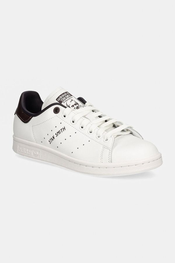 adidas Originals Usnjene superge adidas Originals Stan Smith bela barva, IF6997