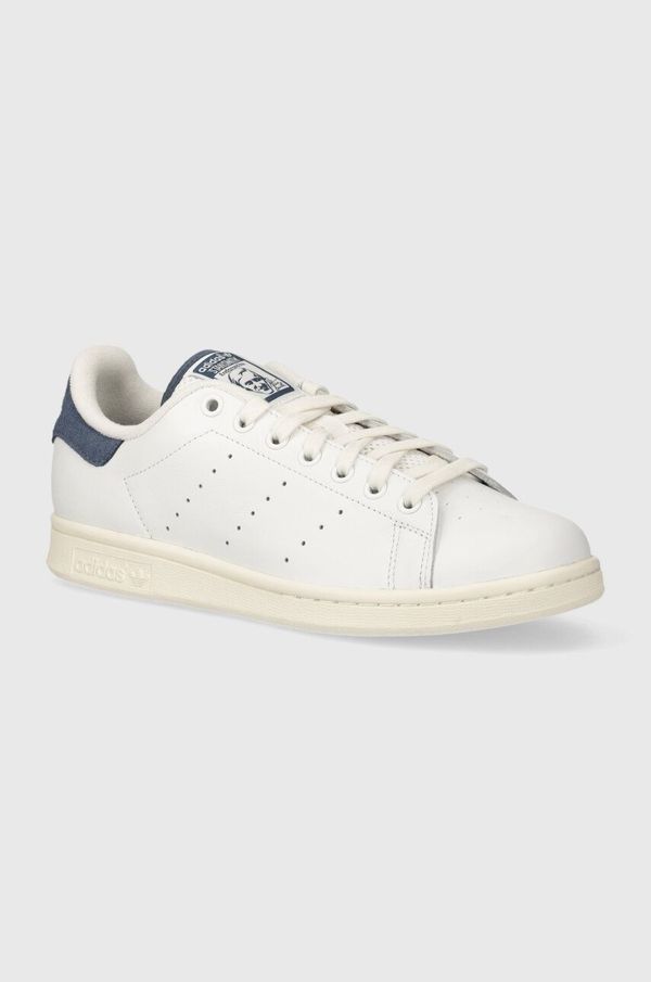 adidas Originals Usnjene superge adidas Originals Stan Smith bela barva, IG1323