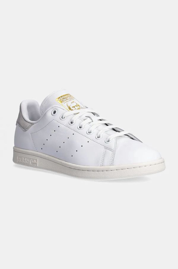 adidas Originals Usnjene superge adidas Originals Stan Smith bela barva, IH2140