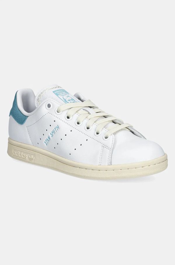 adidas Originals Usnjene superge adidas Originals Stan Smith bela barva, JI2927