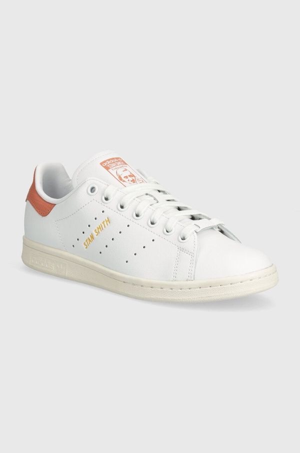 adidas Originals Usnjene superge adidas Originals Stan Smith W bela barva, IE0468