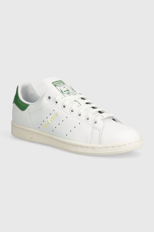 adidas Originals Usnjene superge adidas Originals Stan Smith W bela barva, IE0469