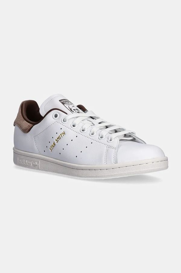 adidas Originals Usnjene superge adidas Originals Stan Smith W bela barva, IF7003