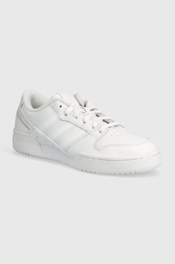 adidas Originals Usnjene superge adidas Originals Team Court 2 STR bela barva, IF1192