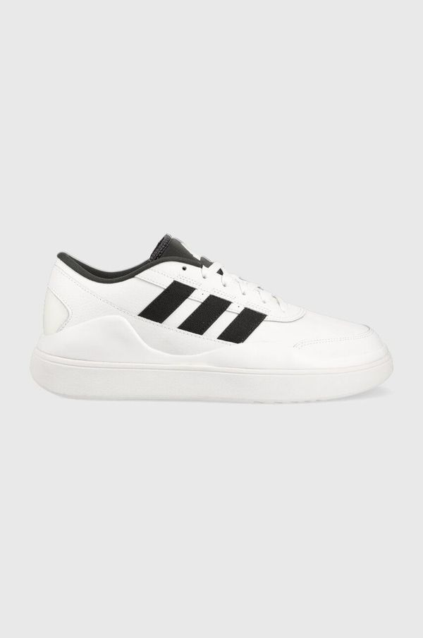 adidas Usnjene superge adidas OSADE bela barva