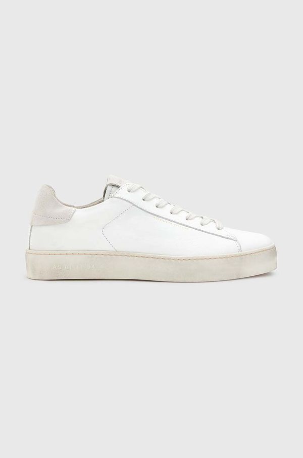 AllSaints Usnjene superge AllSaints Shana Sneaker bela barva, W105FB