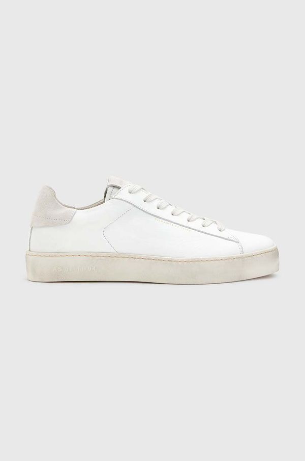 AllSaints Usnjene superge AllSaints Shana Sneaker bela barva, WF776Z