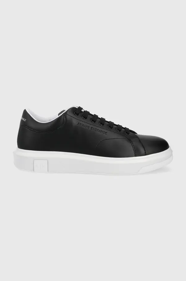 Armani Exchange Usnjene superge Armani Exchange