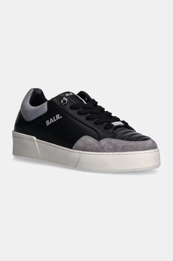 BALR. Usnjene superge BALR. BT Leather Sneaker črna barva, B1511.1045