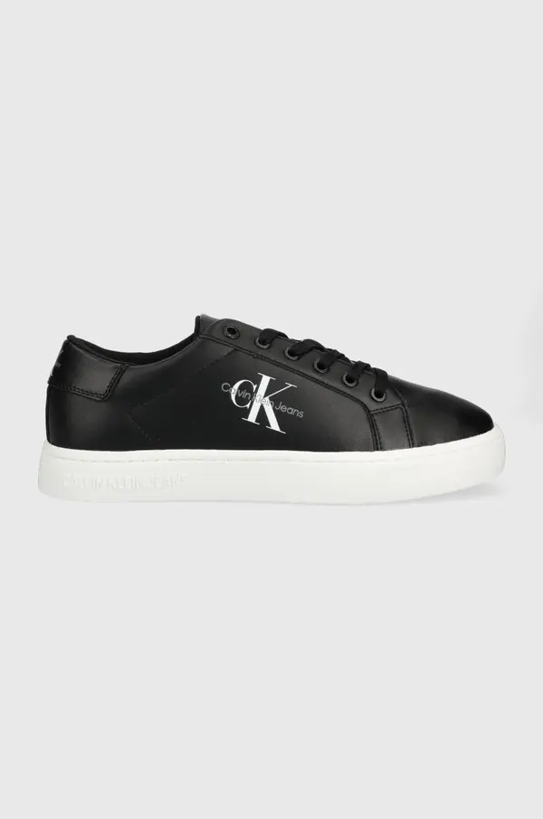 Calvin Klein Jeans Usnjene superge Calvin Klein Jeans Classic Cupsole Laceup Low