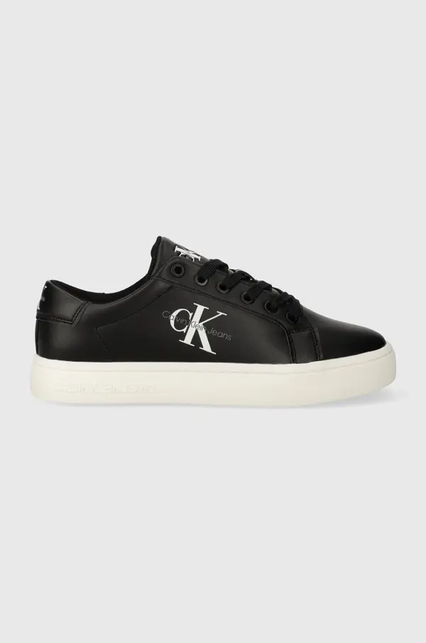 Calvin Klein Jeans Usnjene superge Calvin Klein Jeans CLASSIC CUPSOLE LACEUP LTH WN