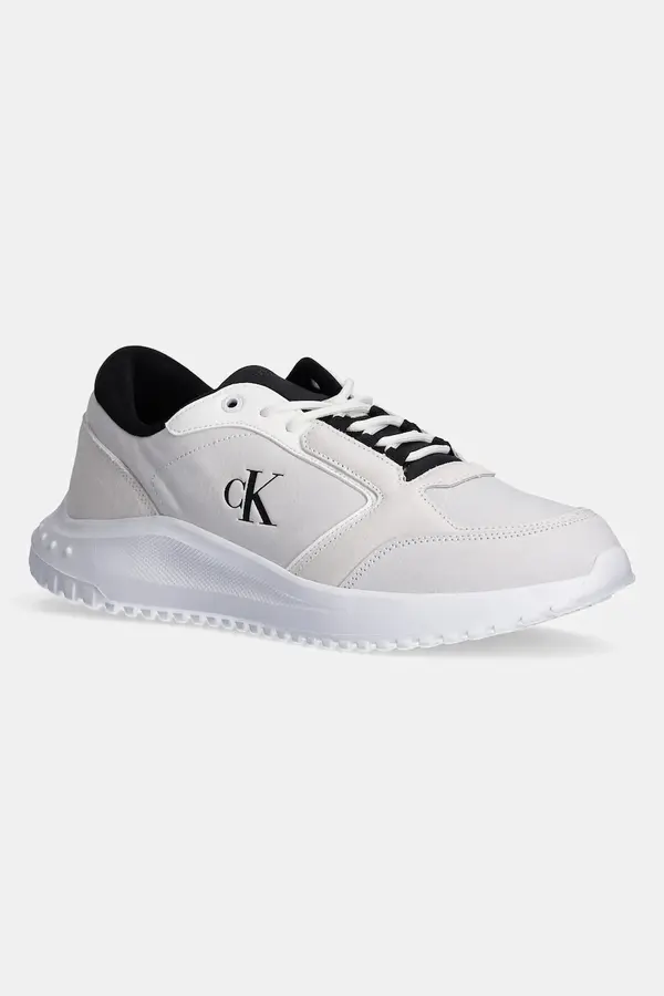 Calvin Klein Jeans Usnjene superge Calvin Klein Jeans EVA RUNNER LOW MG WMM